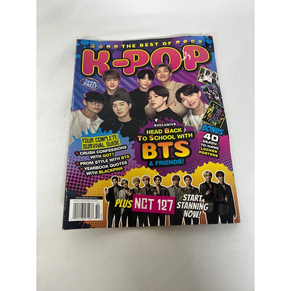 The Best of K-Pop Teen Party Magazine BTS BLACKPINK GOT7 NCT 127 40 Posters 2019